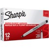Sharpie Permanent Markers, Ultra Fine Point, Black, 12-Count