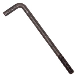 1/2"-13 x 8" L-Bolt Concrete Anchor Bolt - Plain Finish by Conquest Fasteners