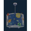 Dalber 41342 Planets Pendant Lamp, Plastic, blue, 33 x 33