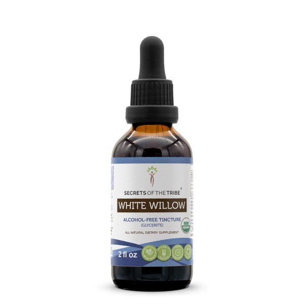 Secrets of the Tribe White Willow USDA Organic | Alcohol-Free