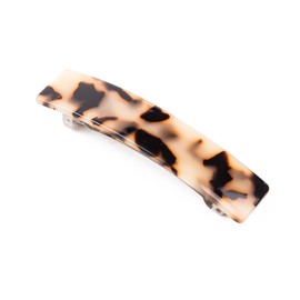 Prettyou Handmade Celluloid French Design Tortoise Shell Oblong Luxury Fashion Accessories Hair Clip Claw for Women
