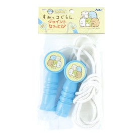 Artec 76476 Sumikko Gurashi Joint Jump Rope, Approx. 70.9 inches (180 cm) (including handle) Light Blue PP 76476 Character/Jump Rope/Sport/Exercise/Elementary School Student/Kage/Tonkatsu/Shirokuma/Penguin?