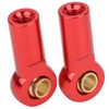 10Pcs RC Car Pull Connecting Rod Metal Ball Joint Accessory