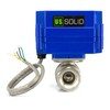 U.S. Solid 1/2" Motorized Ball Valve, Stainless Steel Electrical Valve