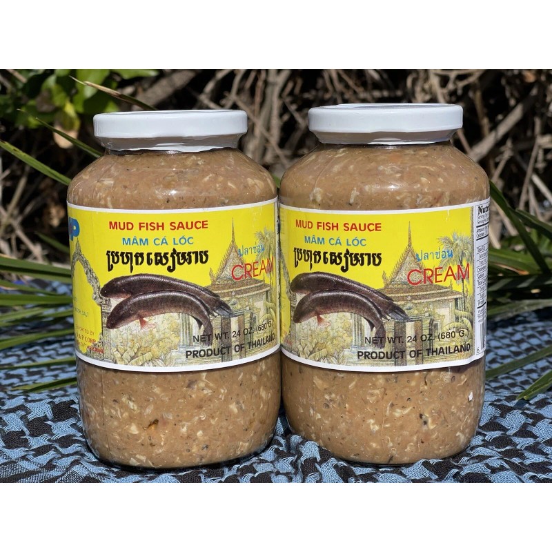 NP mud fish sauce Cream NP (Prahok) 3 Jars of