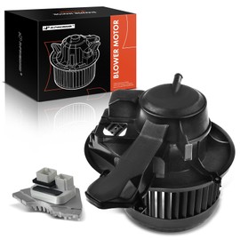 A-Premium HVAC Heater Blower Motor and Resistor Assembly Compatible with Volvo Vehicles - XC90 2003-2014, S60 2001-2009, XC70 2003-2007, S80 1999-2006, V70 2001-2007 - Front Side, 2-PC Set