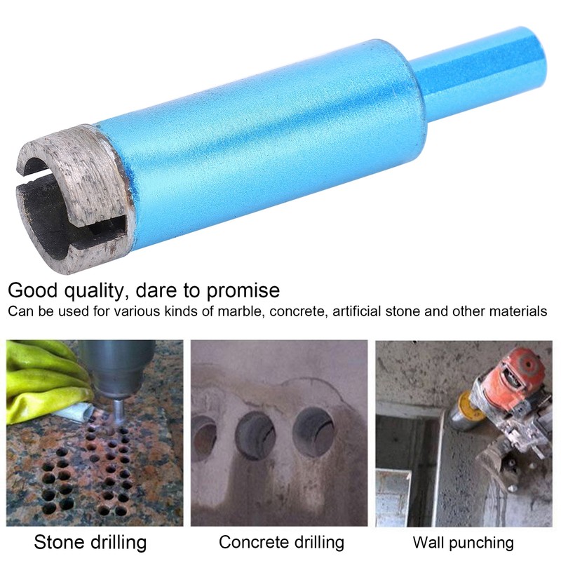 3Pcs Diamond Hole Saw Drill Bit Granite Ceramic Concrete Marble