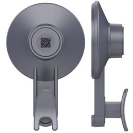 MY SOUK UG Suction Cup Hook, Pack of 1, Suction Cup Large Strong Suction Hooks, Shower, Kitchen, Bathroom, No Drilling, Recyclable, 360 Degree Rotation, Waterproof, Max. 5 kg, Easy Installation Pack