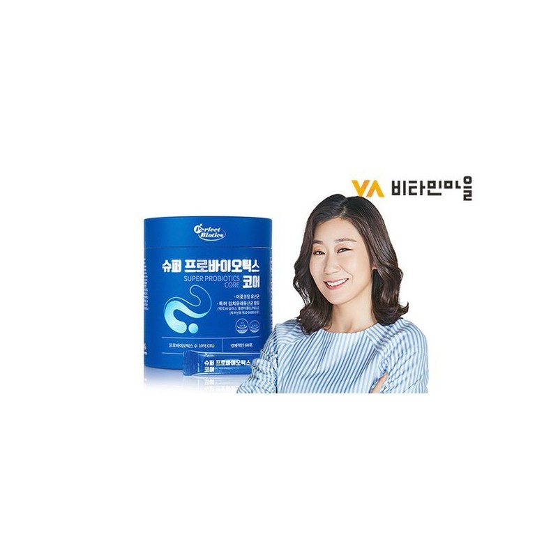 Vitaminmall 비타민마을 퍼펙트바이오틱스 슈퍼 프로바이오틱스 코어 유산균 1통 60포 2개월분