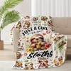 Sloth Blanket Sloth Gifts for Women Adults Sloths Lovers Stuff