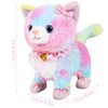 Hojalis Interactive Plush Toy Cat, Cat Toy Children, Interactive Electronic
