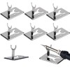 YehVeh 8 Pack Soldering Iron Pen Stand Holder Basic Mini