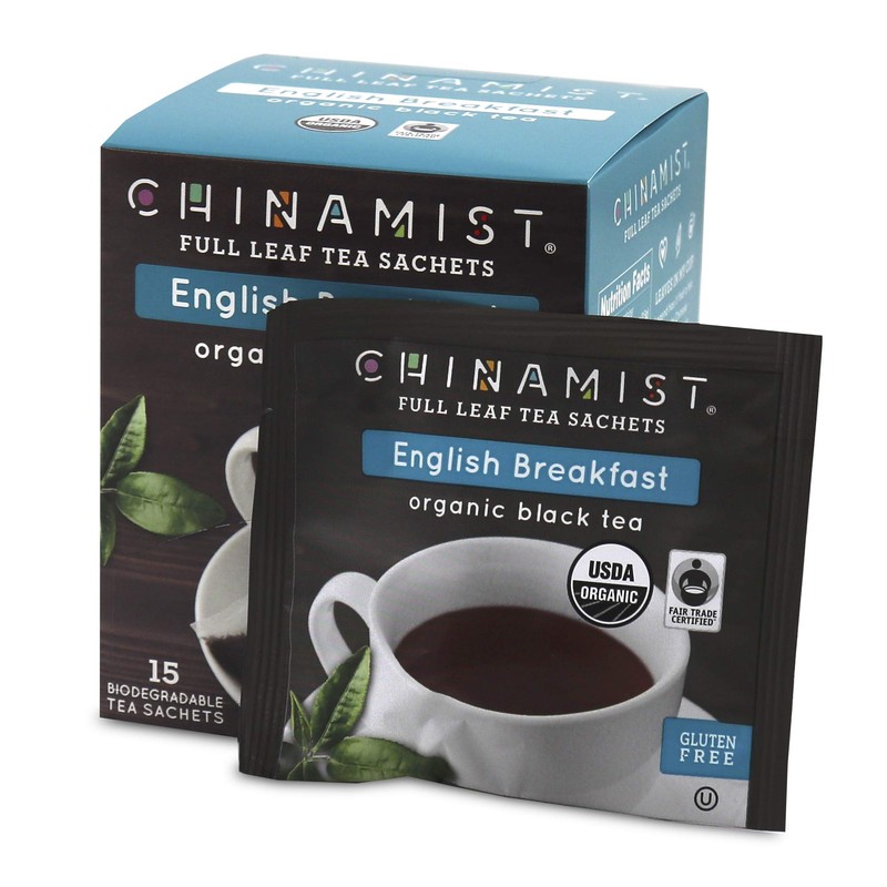 China Mist - English Breakfast Organic Black Full Leaf Tea