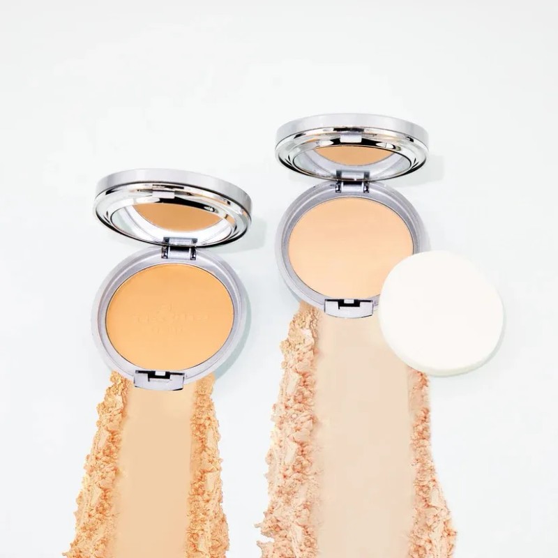 Italia Deluxe Silver Polvo Compacto Natural 1 Pz 12 Tonos