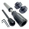 BlueFox Lathe Tailstock Die Holder Attachment with MT3 Shank –