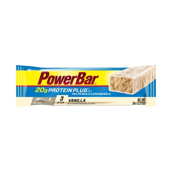 PowerBar Protein Plus Bar, Vanilla Yogurt, 15 Count
