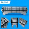 Perfitech Clipper Guard Holder Organizer with 10 Slots, Black, Sturdy