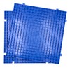 Stained Glass Cutting Mat, Solid Bottom Plastic Grid, Blue, 2