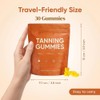 Gummies Autoabbronzante, 30 gomme per abbronzare la pelle, miscela beta-C-arotene