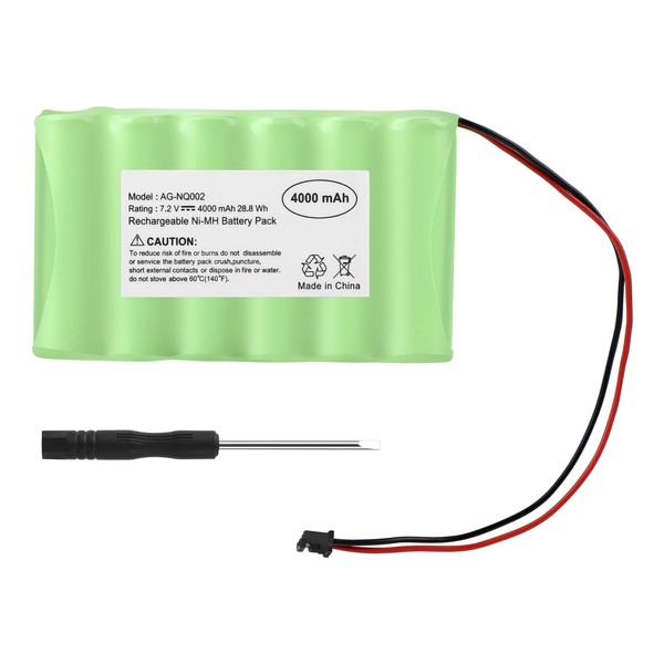 TREE.NB 6PH-H-4/3A3600-S-D22 7.2V 4000mAh Ni-MH Battery for ADT DSC IMPASSA