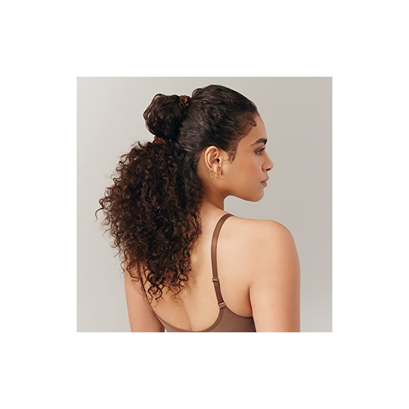 slip Skinny Brown Scrunchies - Back to Basics - Anti-Crease,
