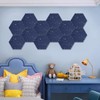 Lrocaoai 12 Pack Starry Hexagon Acoustic Panels,Sound Proofing Padding,Sound Absorbing