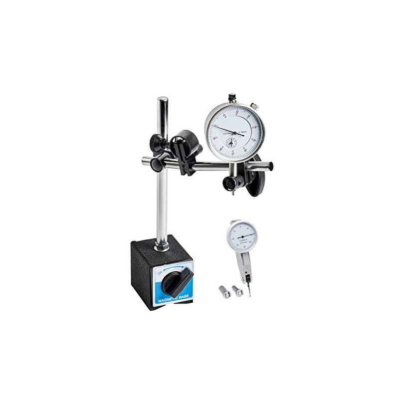 Wabeco Magnetic Measuring Stand with Pressure Gauge and Lever Gauge