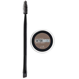 Maybelline TattooStudio Pomada de cejas de larga duracin, construible, maquillaje de cejas, rubio, 1 unidad                                           