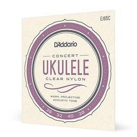 D'Addario | Pro-Arté | Cuerdas para Ukulele | 4 Cuerdas | Nylon | EJ65C