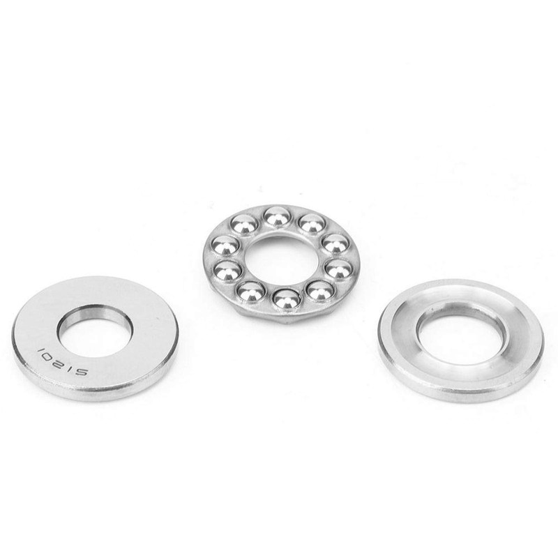 5pcs 51201 Thrust Ball Bearings, High Precision Bearing Steel Low