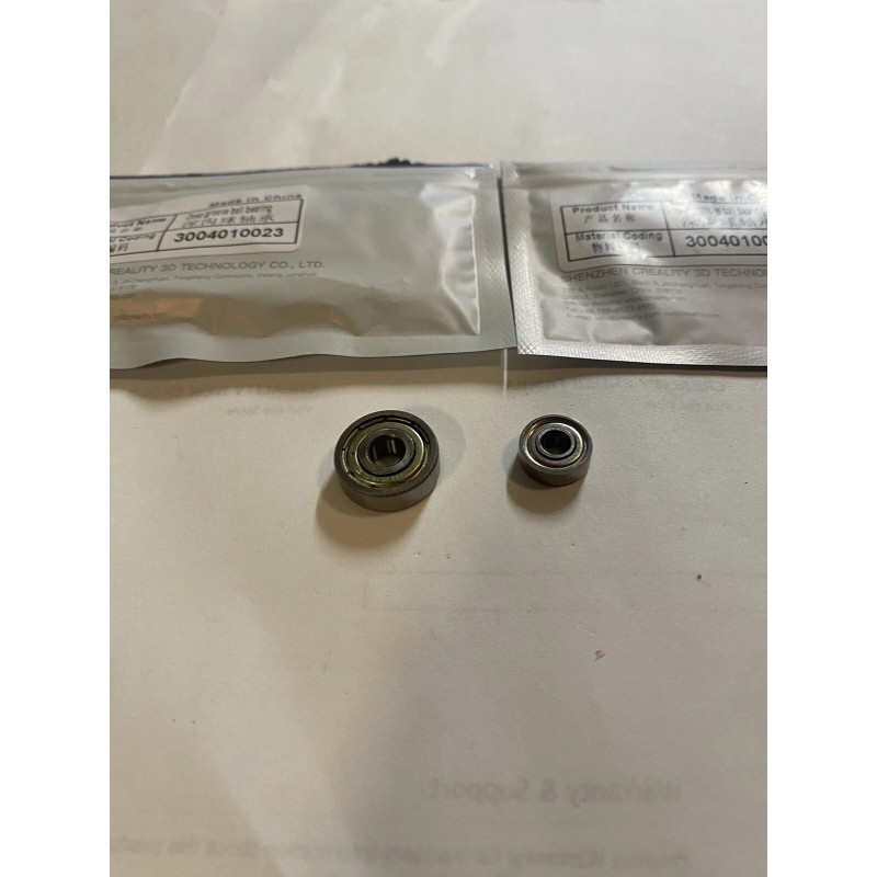 Creality Ender 6, Deep groove ball bearing. pkg of two