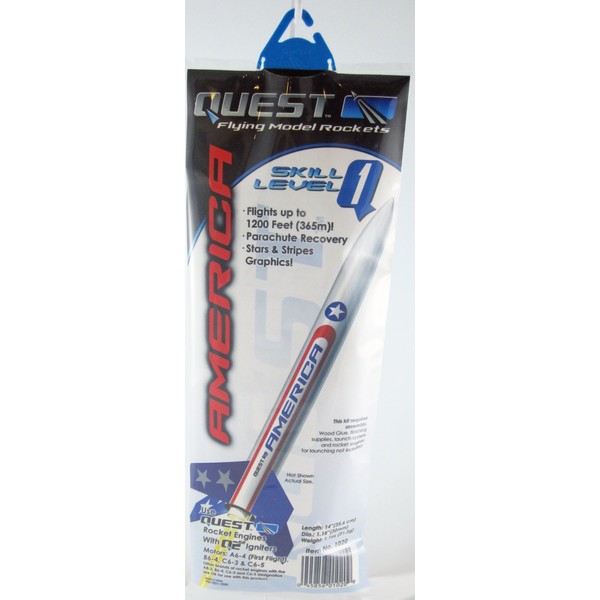 Quest Aerospace Quest America Model Rocket Kit