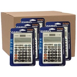 Casio JF-100BM Standard Function Calculator/Carton of 5 calculators