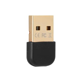 Wendry Bluetooth Adapter,Double Gold-Plated USB 3Mbps Bluetooth Adapter,with BTA-403 CSR8510 Chip,for Mobile Phone/Tablet(Black)