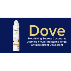 Dove Nourishing Secrets Restoring Antiperspirant Deodorant Spray 250ML 1PK