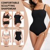 Lenashape - Body sin tirantes para mujer, diseño triangular con