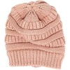 RJAY Winter Fleece Lined Soft Warm Cable Knitted Beanie Hat
