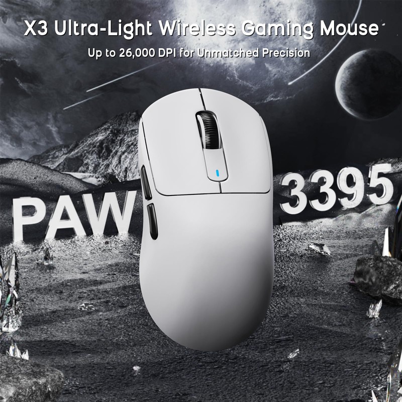 ATTACK SHARK X68 HE Wired Magnetic Keyboard with X3 Wireless