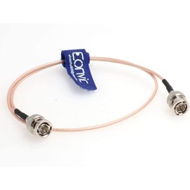Eonvic BNC Cable RG179 Coax Cable BNC Male to BNC Male HD-SDI Video Cable for BMCC BMPC Hyperdeck Cameras 75 Ohm