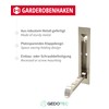 Gedotec Folding hook made of metal, CROC, 1 piece, coat