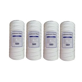 IPW Industries Inc. - Whole House Water and Sediment Filter for Well Water, Pelican Water Filter Replacement - 5 Micron Filter Cartridge - 10" x 4.5"