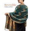 FURTALK Reversible Paisley Pashmina Shawl Wraps for Women Rave Soft