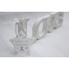 Bambino Baby's 1st Christmas Star Plaque Decoration with cute teddy