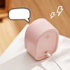 Smart Alarm Clock Cute Rabbit Capsule Look LED Night Light