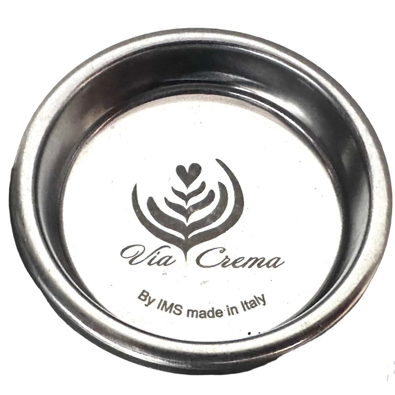 VIA CREMA Espresso Machine Cleaning Blind Filter Backflush Disc by