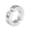 sourcing map Double Split Clamp-On Shaft Collar for 1-1/8" Shaft,