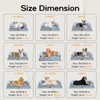 Dog Bed Medium Size Dog-Orthopedic Waterproof Bed for Dogs,Foam Couch