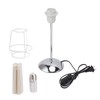 LED Table Lamp Metal Nightstand Bedside Lamp 3 Color with