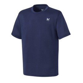 MISSION Cooling Performance Shirt, Medium - Navy - Cools Up to 2 Hours - UPF 50 Sun Protection - Machine Washable