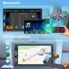 Double DIN Radio with Wireless Carplay and Android Car -